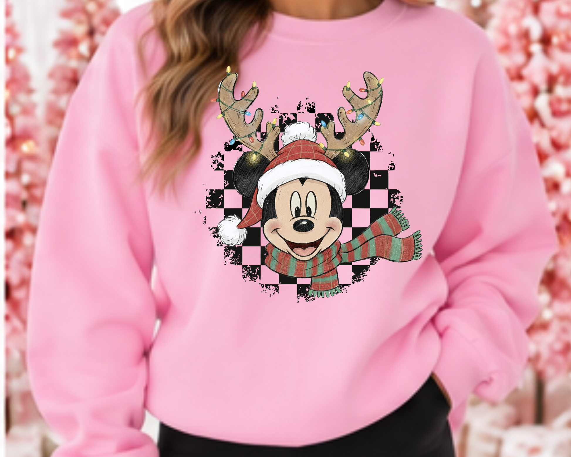 Reindeer Mickkey Magical Christmas DTF TRANSFER