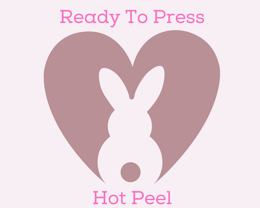Pocket Easter Bunny Tan Easter DTF TRANSFER or UV DTF STICKER or UV DTF STICKER