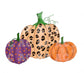 3X Pumpkin DTF TRANSFER or UV DTF STICKER DECAL