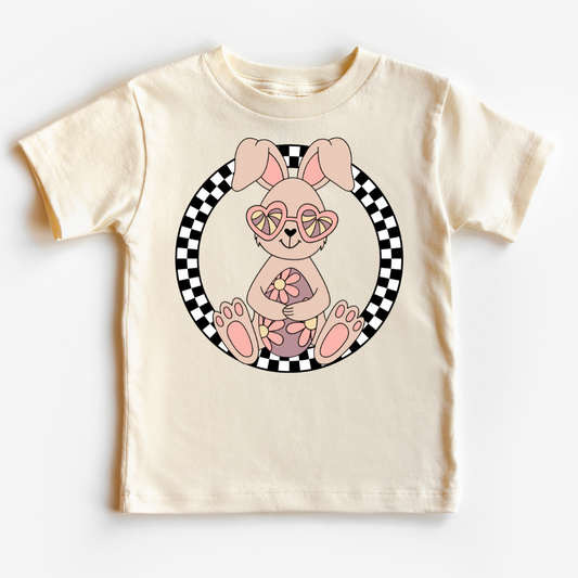 Neutral Groovy Bunny Easter DTF TRANSFER or UV DTF STICKER