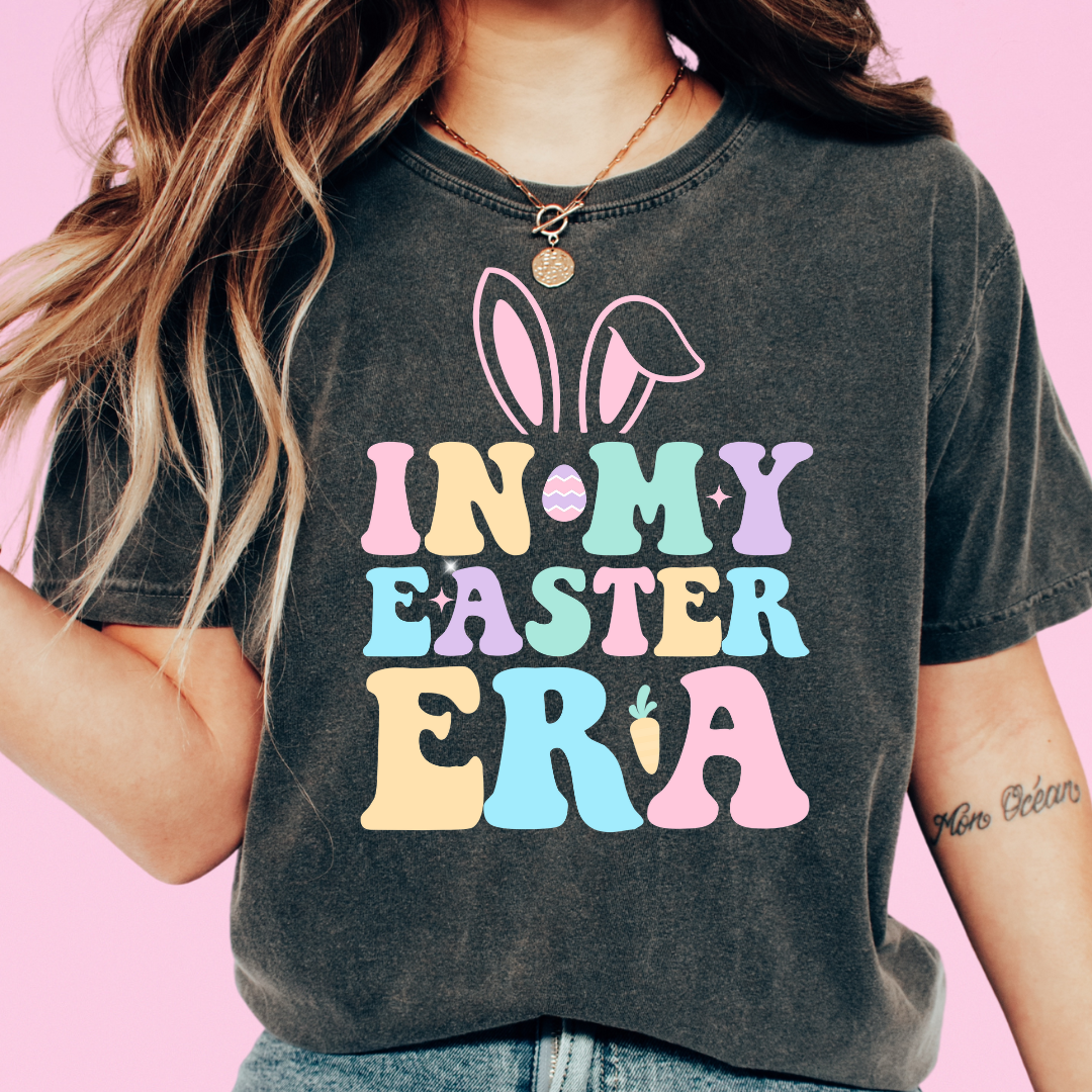 In My Easter Era Bunny Easter DTF TRANSFER or UV DTF STICKER or UV DTF STICKER