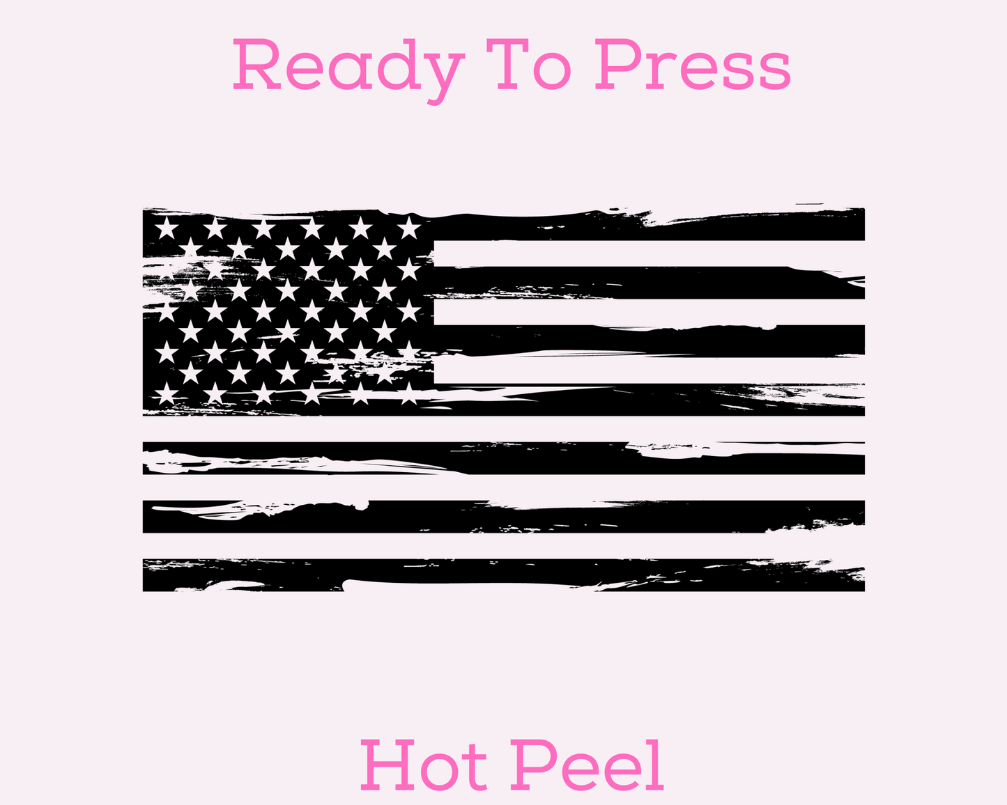 American Flag Patriotic DTF TRANSFER or UV DTF STICKER DECAL