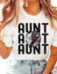 Baseball Aunt DTF TRANSFER or UV DTF STICKER