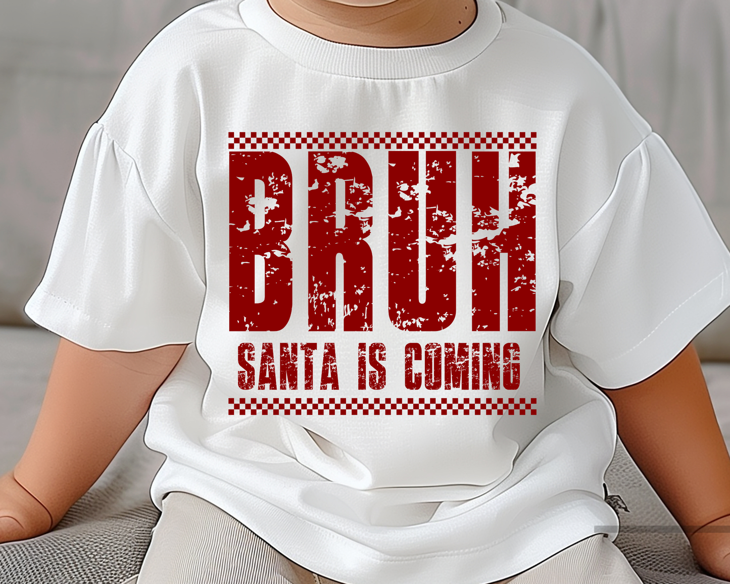 Brah Santa is Coming Christmas DTF TRANSFER