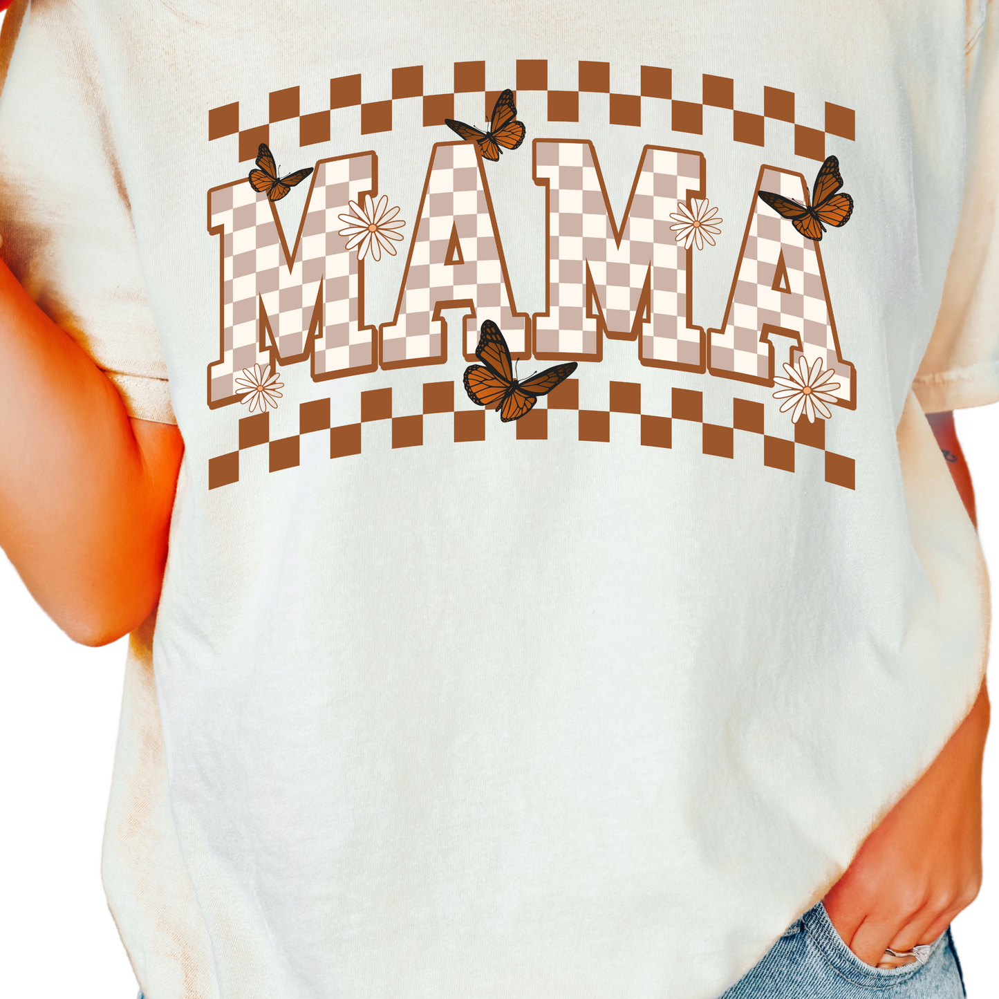 Butterfly Mama DTF TRANSFER or UV DTF STICKER DECAL