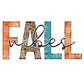 Distressed Fall Vibes DTF TRANSFER or UV DTF STICKER DECAL