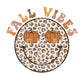 Fall Vibes Happy DTF TRANSFER or UV DTF STICKER DECAL