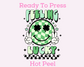 Feeling Lucky (Checkered) St. Patrick's Day DTF TRANSFER or UV DTF STICKER DECAL