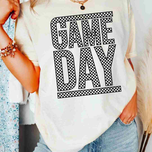 Vans Game Day (Black) DTF TRANSFER or UV DTF STICKER