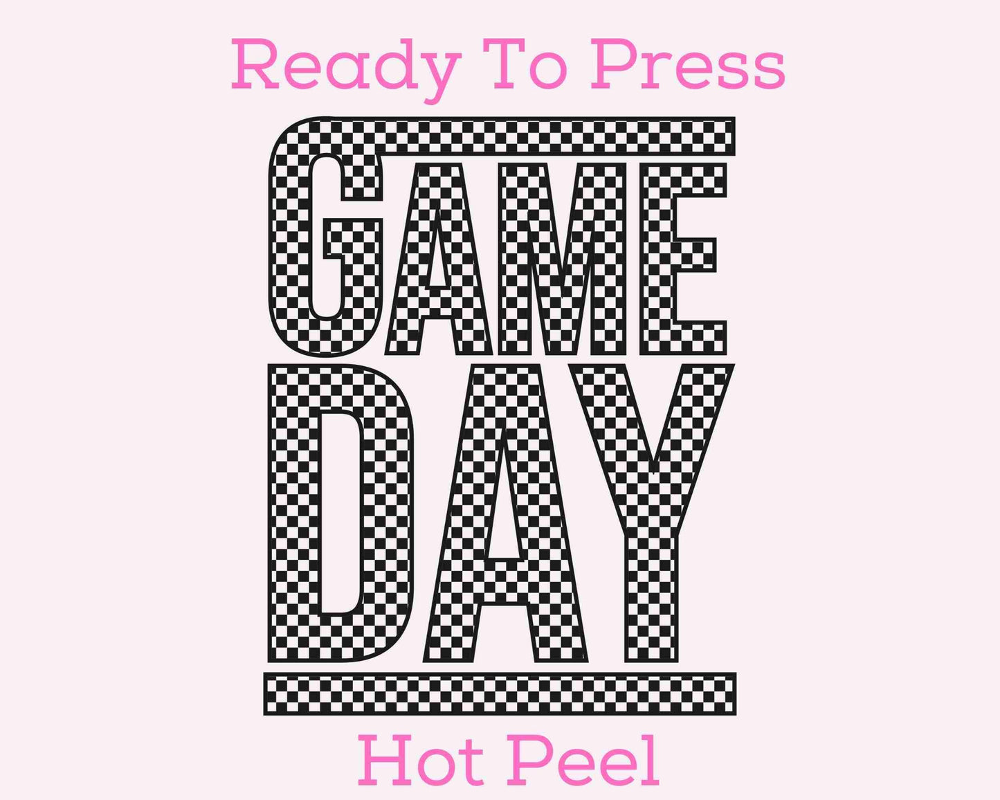 Vans Game Day (Black) DTF TRANSFER or UV DTF STICKER