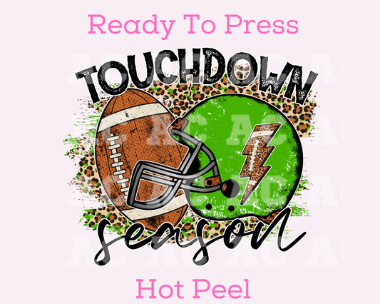 Touchdown Season (Green) DTF TRANSFER