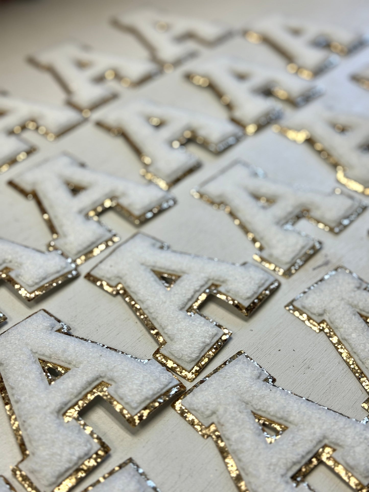 3.15" Chenille Letters