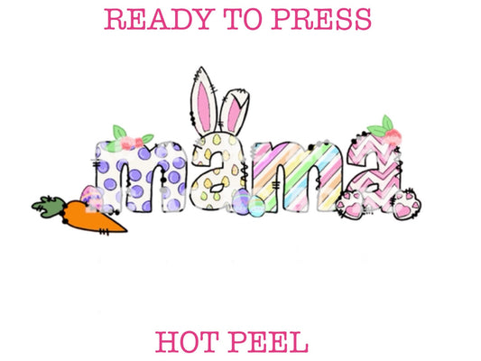 Girl Mama Easter Mom DTF TRANSFER