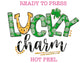Lucky Charm St. Patrick's Day DTF TRANSFER