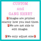 Build Your Custom DTF Gang Sheet