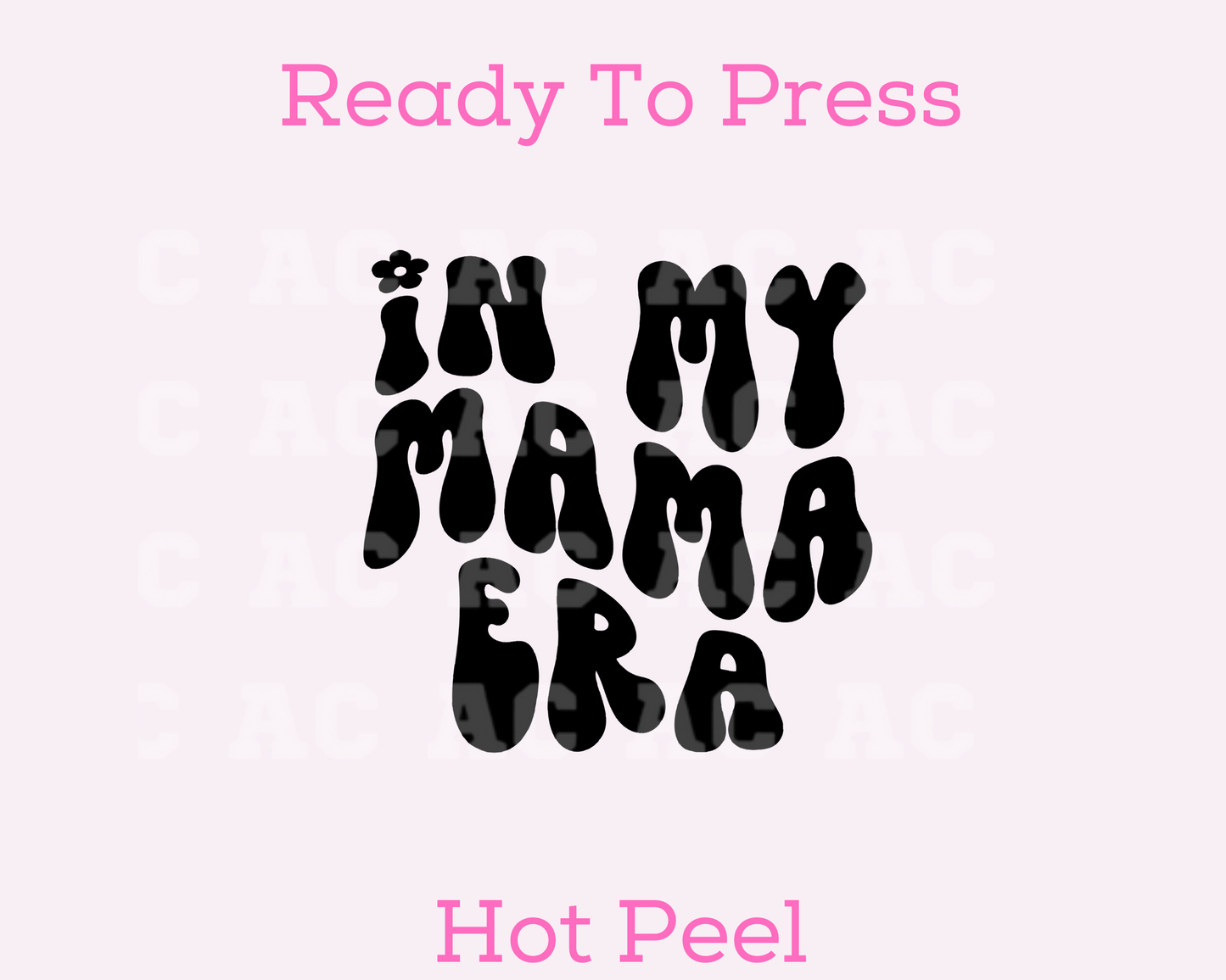 Mama Era Retro DTF TRANSFER or UV DTF STICKER DECAL