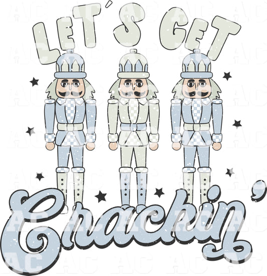 Let's Get Crackin Boy DTF TRANSFER or UV DTF STICKER