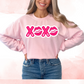 XOXO Lips And White Outline Valentine's Day DTF TRANSFER or UV DTF STICKER