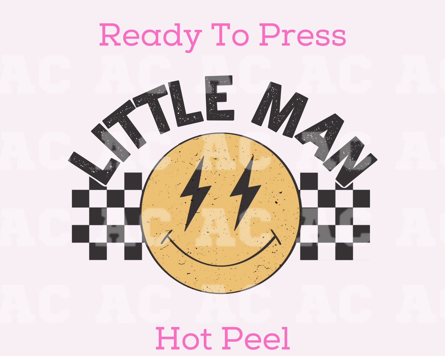 Little Man DTF TRANSFER or UV DTF STICKER DECAL
