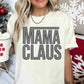 Vans Mama Claus (Black) DTF TRANSFER or UV DTF STICKER or UV DTF STICKER DECAL