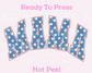 Varsity Mama Stars DTF TRANSFER or UV DTF STICKER