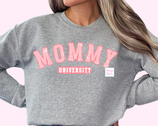 Mommy University DTF TRANSFER or UV DTF STICKER DECAL