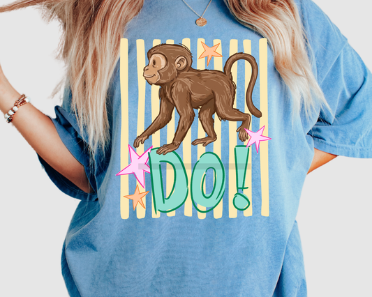 Monkey Do DTF TRANSFER