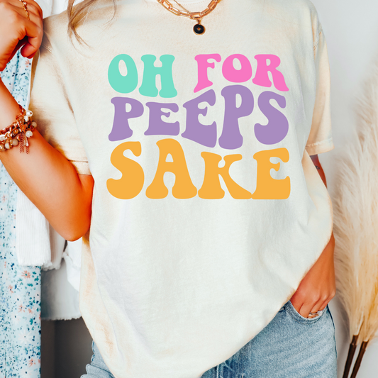 Peeps Sake Easter DTF TRANSFER or UV DTF STICKER or UV DTF STICKER