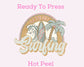 Let's Go Surfing DTF TRANSFER or UV DTF STICKER