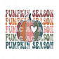 Pumpkin Season DTF TRANSFER or UV DTF STICKER DECAL