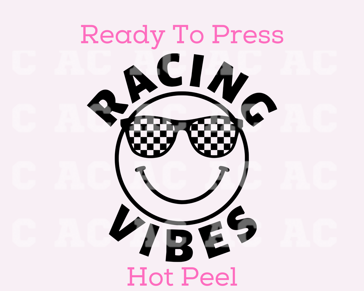 Racing Vibes DTF TRANSFER or UV DTF STICKER