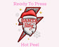 Santa Baby 3D DTF TRANSFER or UV DTF STICKER