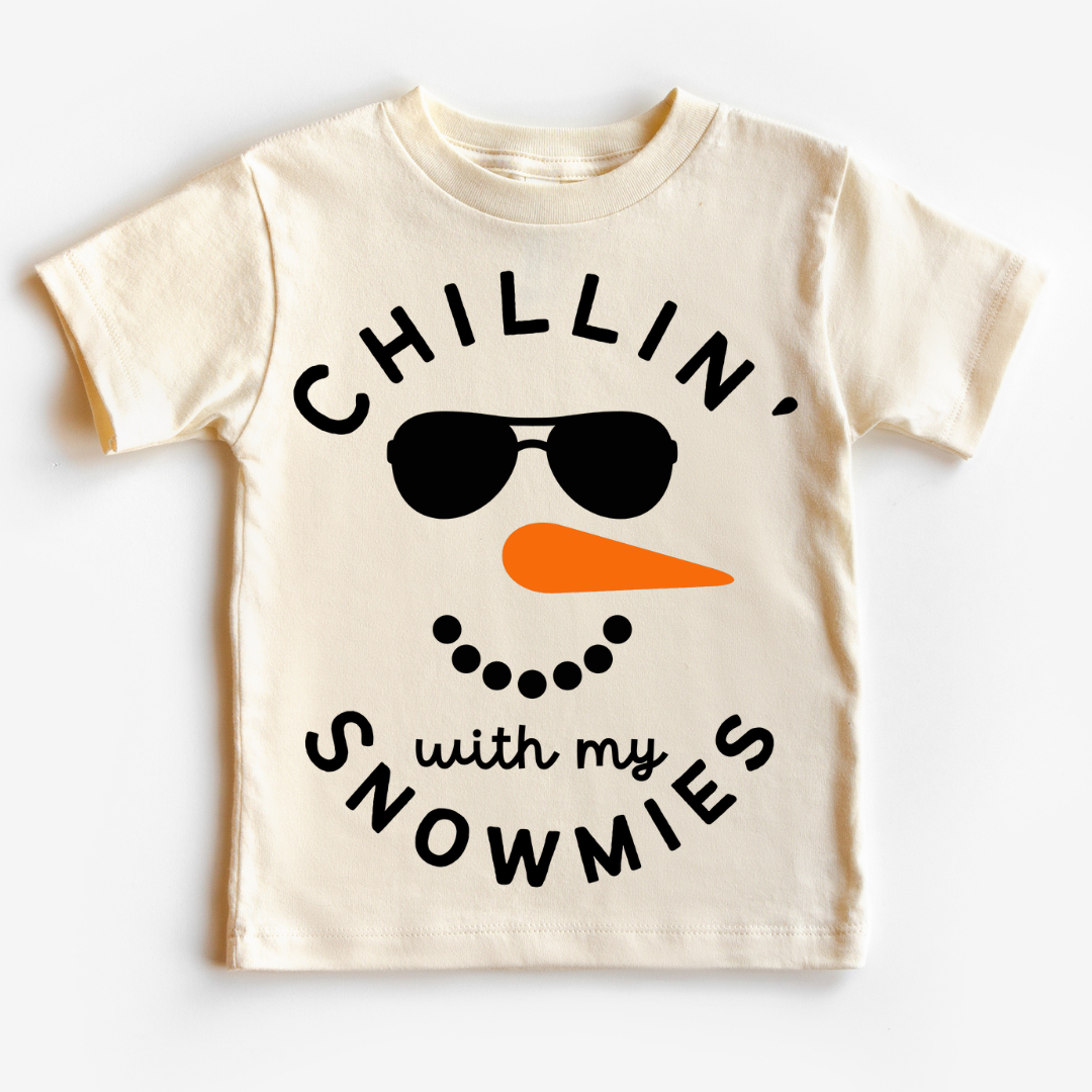 Chillin' With My Snowmies DTF TRANSFER or UV DTF STICKER