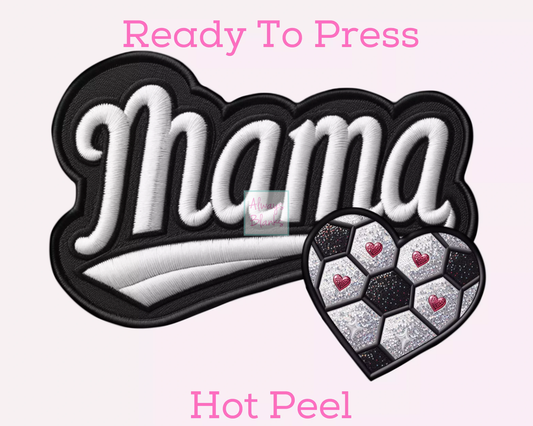 Soccer Mama DTF TRANSFER or UV DTF STICKER DECAL