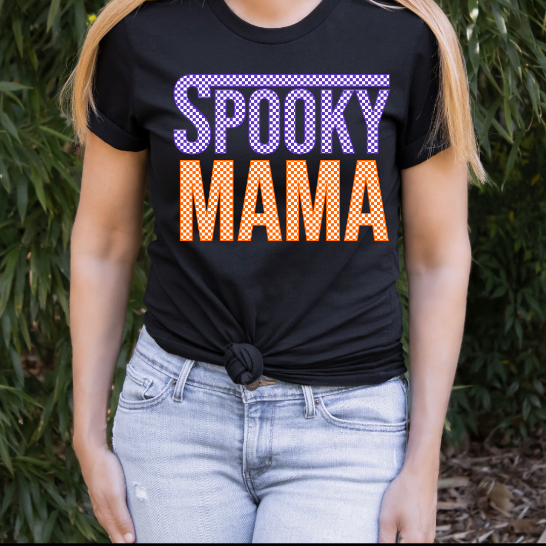 Spooky Mama (Vans)  DTF TRANSFER or UV DTF STICKER DECAL