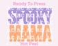 Spooky Mama (Vans)  DTF TRANSFER or UV DTF STICKER DECAL