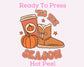 Tis' The Season Uggs And Pumpkins DTF TRANSFER or UV DTF STICKER DECAL