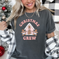 Christmas Crew Girl DTF TRANSFER or UV DTF STICKER