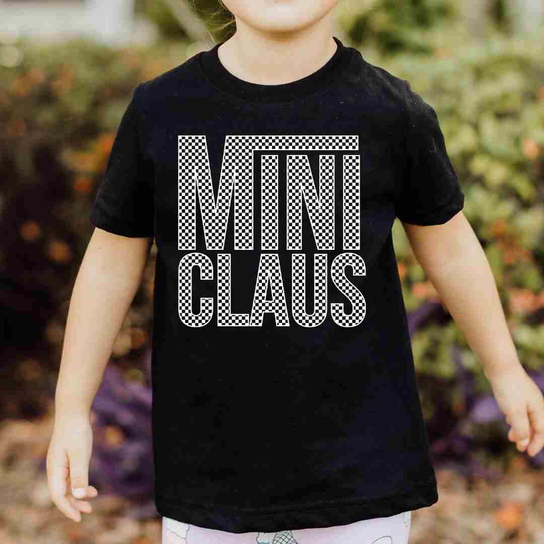 Van's Mini Claus (White) DTF TRANSFER or UV DTF STICKER