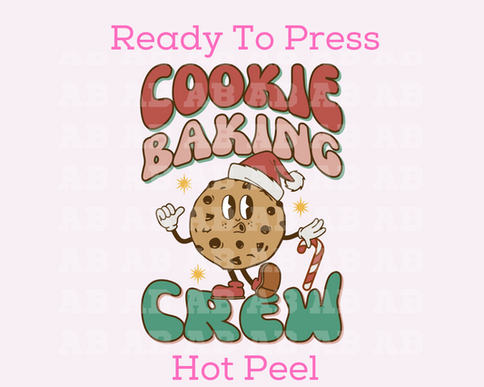 Cookie Baking Crew Christmas DTF TRANSFER