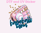 Baseball Mom DTF TRANSFER