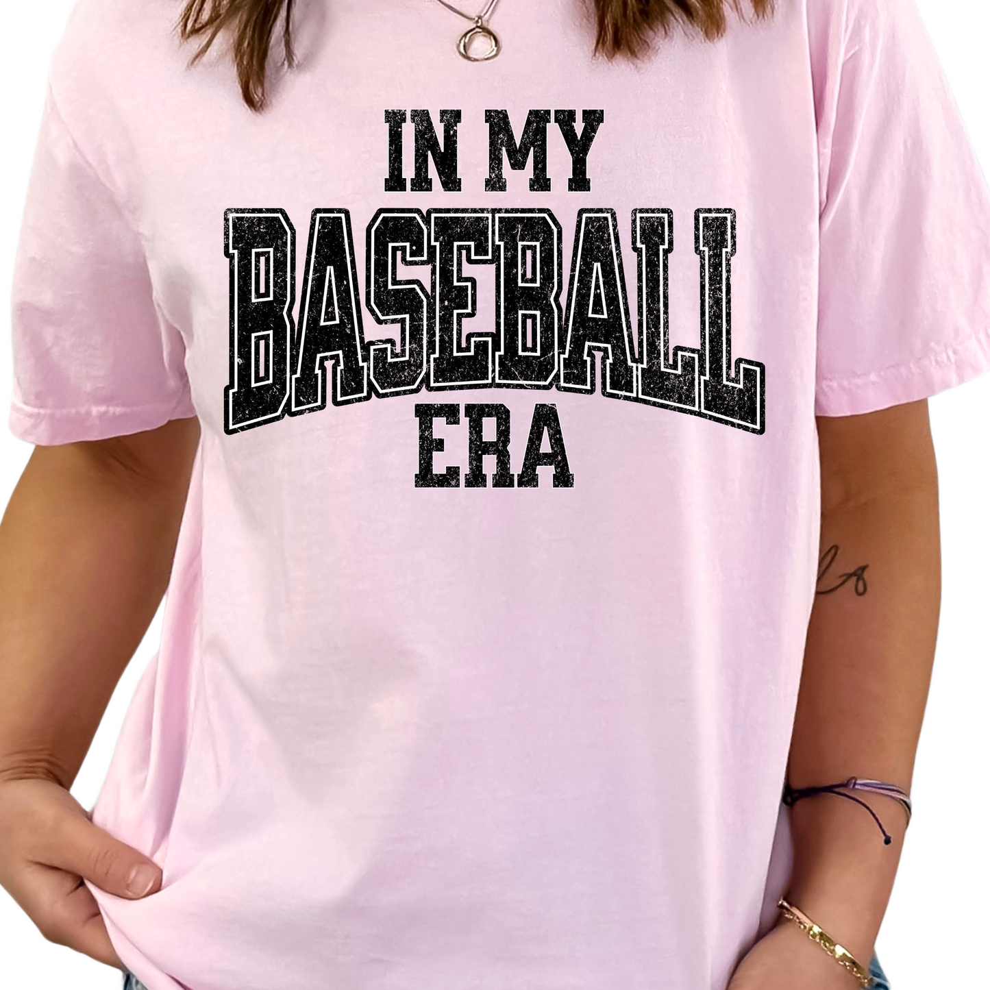 In My Baseball Era Baseball DTF TRANSFER or UV DTF STICKER