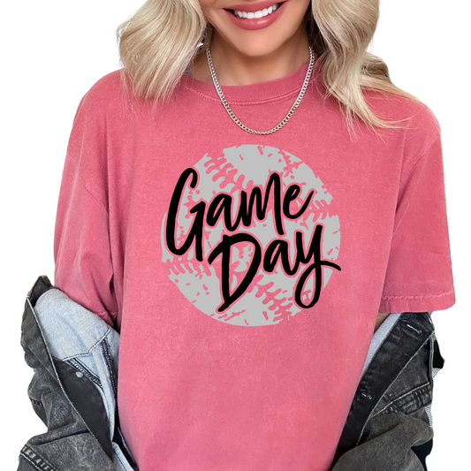 Game Day Baseball DTF TRANSFER or UV DTF STICKER