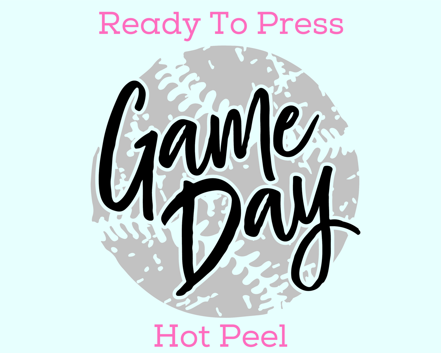 Game Day Baseball DTF TRANSFER or UV DTF STICKER