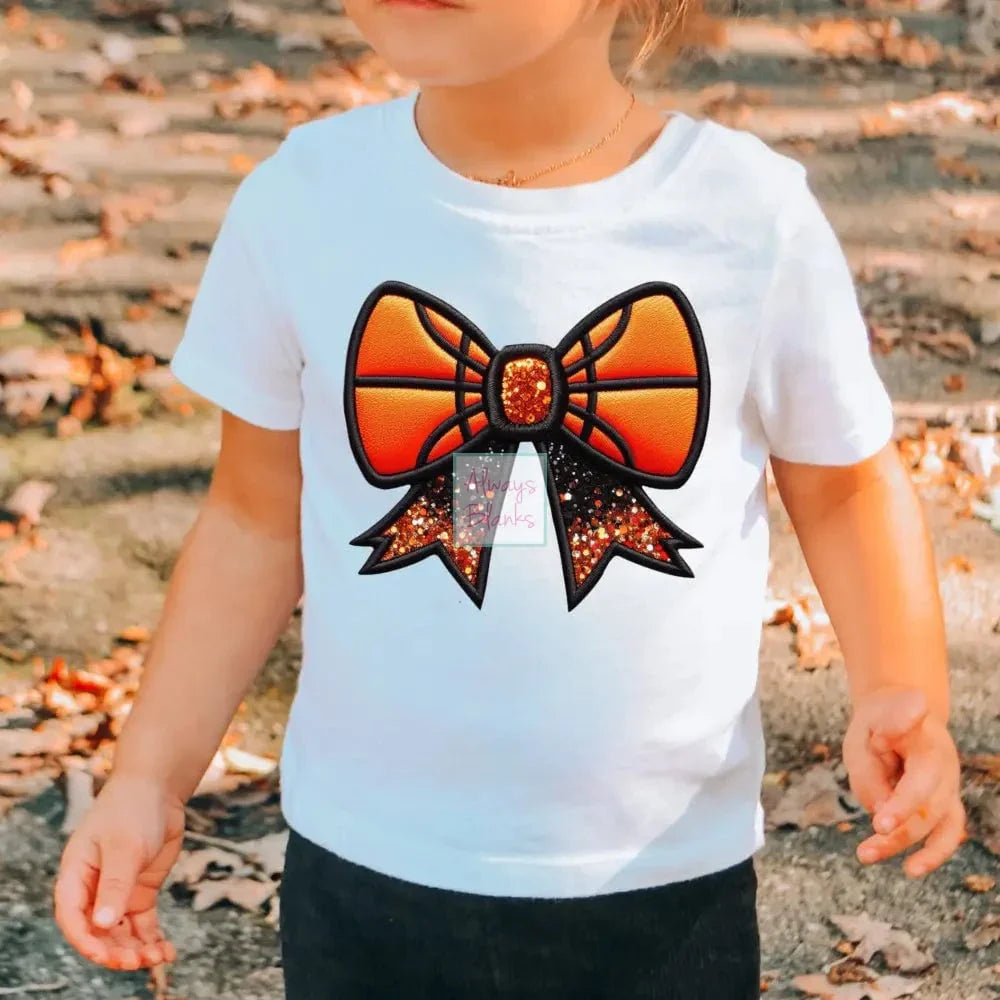 Basketball Bow Dtf Transfer