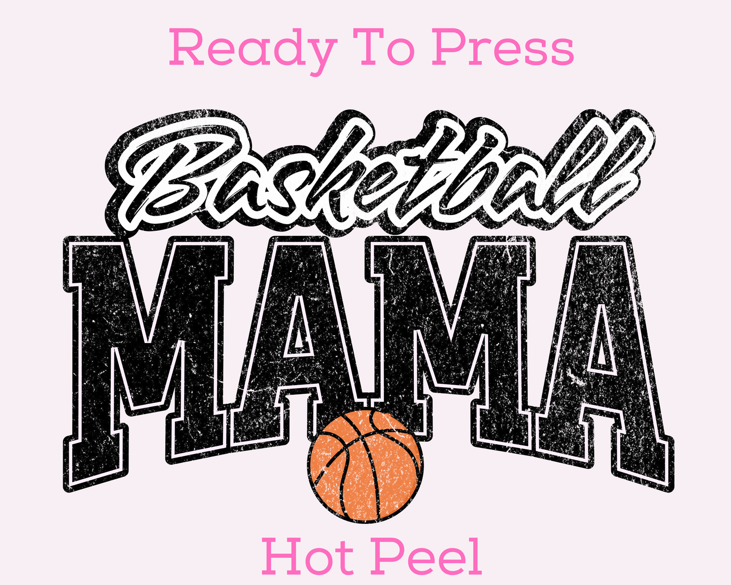 Leopard Bow Basketball DTF TRANSFER