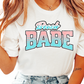 Beach Babe Summer DTF TRANSFER or UV DTF STICKER