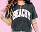 Beachy Varsity Letters DTF TRANSFER or UV DTF STICKER