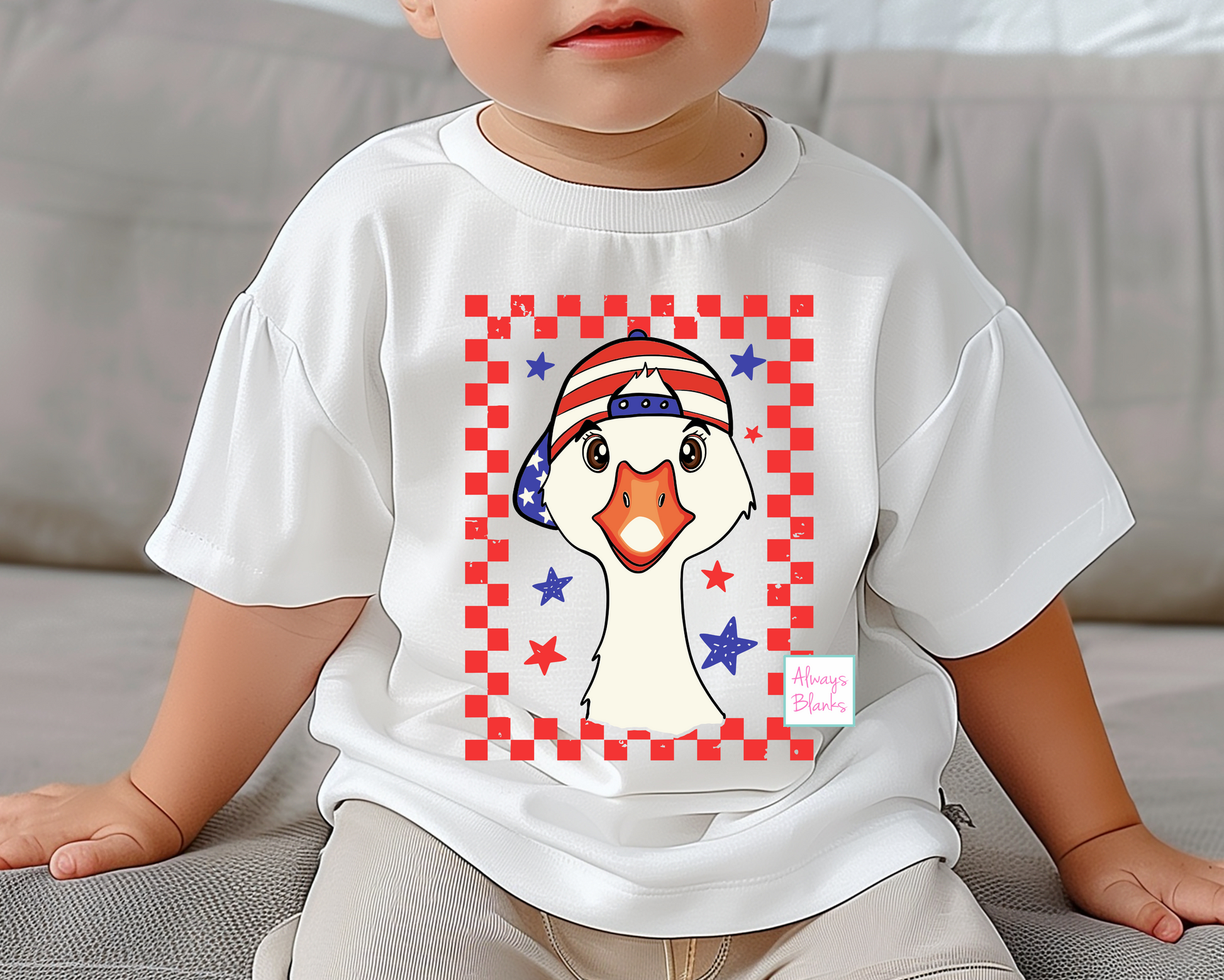 Boy Goose Patriotic