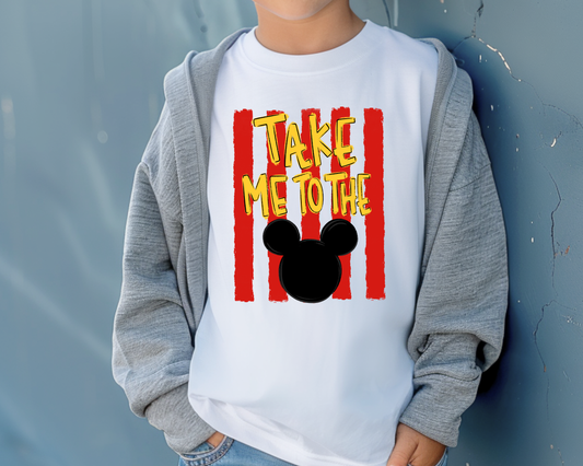 Magical Take me to the Mouse Boy DTF TRANSFER UV DTF STICKER